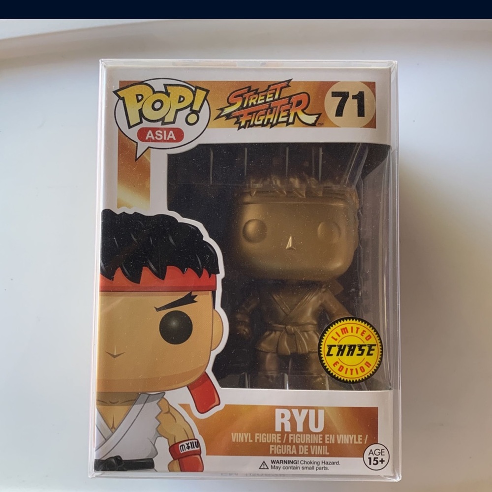 Ryu - Gold Chase Funko Pop